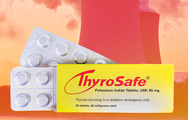 ThyroSafe 65mg box and pills